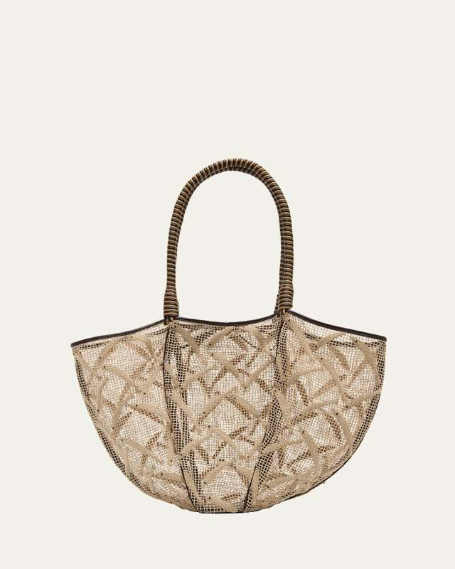 Fishnet Sardine Tote Bag